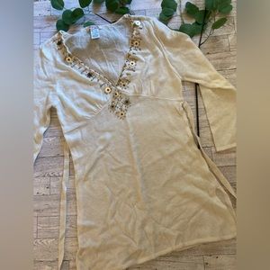 Womens Tie Back Top